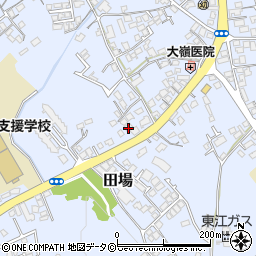 沖縄県うるま市田場1338周辺の地図