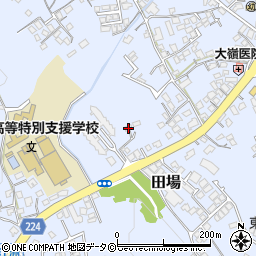 沖縄県うるま市田場1320周辺の地図