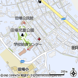 沖縄県うるま市田場8周辺の地図