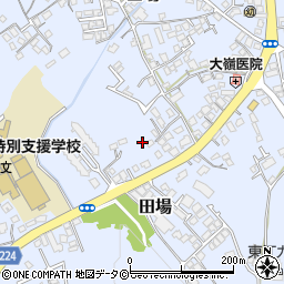 沖縄県うるま市田場1317周辺の地図