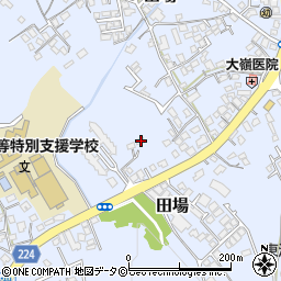 沖縄県うるま市田場1319周辺の地図