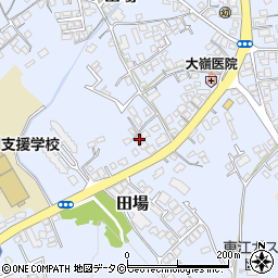 沖縄県うるま市田場1337周辺の地図