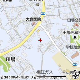 沖縄県うるま市田場1393周辺の地図