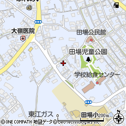 沖縄県うるま市田場845-8周辺の地図