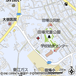 沖縄県うるま市田場843-6周辺の地図