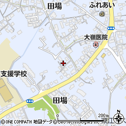 沖縄県うるま市田場1336周辺の地図