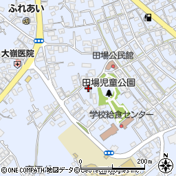 沖縄県うるま市田場842-6周辺の地図