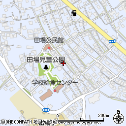 沖縄県うるま市田場11周辺の地図