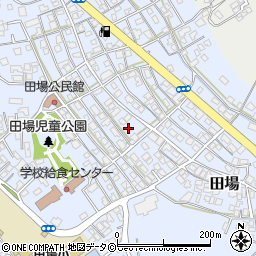 沖縄県うるま市田場54-2周辺の地図