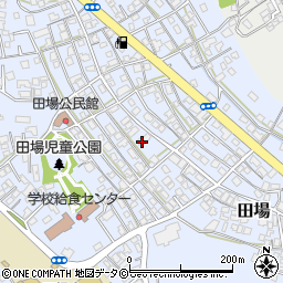 沖縄県うるま市田場56周辺の地図