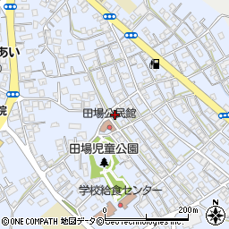 沖縄県うるま市田場24周辺の地図
