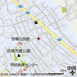 沖縄県うるま市田場77周辺の地図