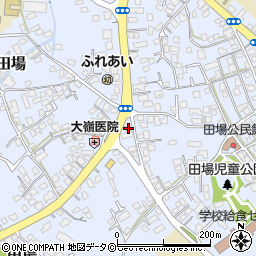 沖縄県うるま市田場1413周辺の地図