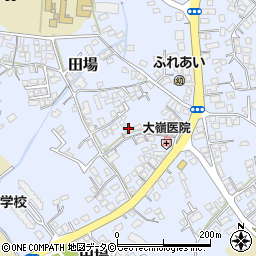 沖縄県うるま市田場1372周辺の地図
