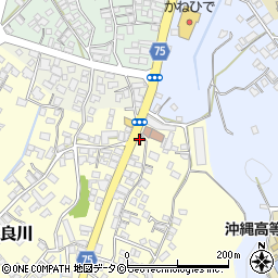 具志川郵便局前周辺の地図