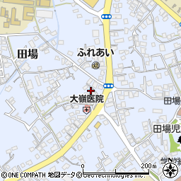 沖縄県うるま市田場1415-8周辺の地図