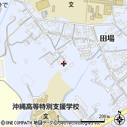 沖縄県うるま市田場1538周辺の地図