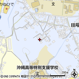 沖縄県うるま市田場1496周辺の地図