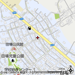 沖縄県うるま市田場105周辺の地図