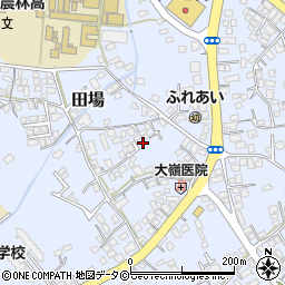 沖縄県うるま市田場1376周辺の地図