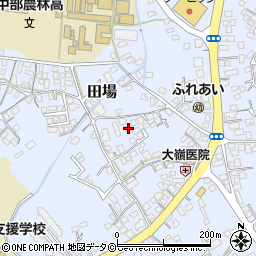 沖縄県うるま市田場1369周辺の地図