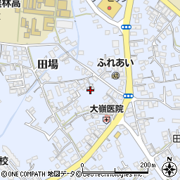 沖縄県うるま市田場1381周辺の地図