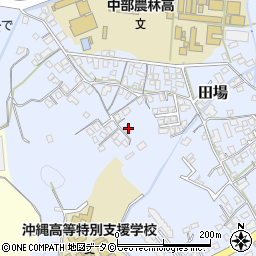 沖縄県うるま市田場1539周辺の地図