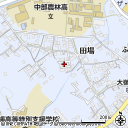 沖縄県うるま市田場1644-6周辺の地図
