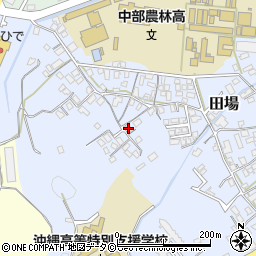 沖縄県うるま市田場1540周辺の地図