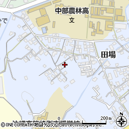沖縄県うるま市田場1543周辺の地図