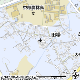 沖縄県うるま市田場1644-3周辺の地図