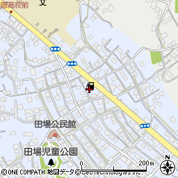 沖縄県うるま市田場100周辺の地図