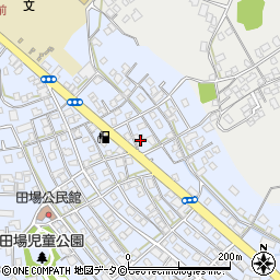 沖縄県うるま市田場121周辺の地図