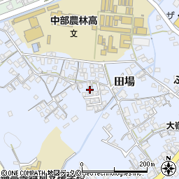 沖縄県うるま市田場1640-5周辺の地図