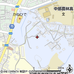 沖縄県うるま市田場1461周辺の地図