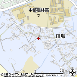 沖縄県うるま市田場1641周辺の地図