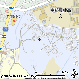 沖縄県うるま市田場1504周辺の地図