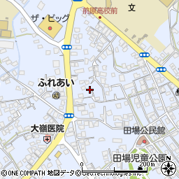沖縄県うるま市田場1913-8周辺の地図