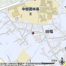 沖縄県うるま市田場1640-2周辺の地図