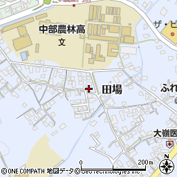 沖縄県うるま市田場1649周辺の地図