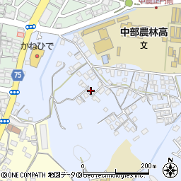 沖縄県うるま市田場1525周辺の地図