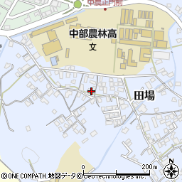 沖縄県うるま市田場1606周辺の地図