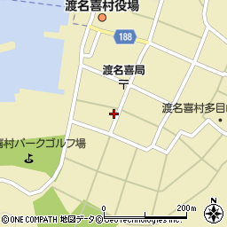 沖縄県島尻郡渡名喜村1994周辺の地図