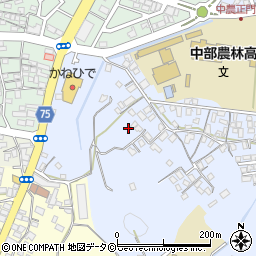 沖縄県うるま市田場1510周辺の地図