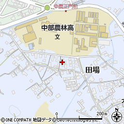 沖縄県うるま市田場1634周辺の地図