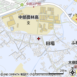 沖縄県うるま市田場1651-5周辺の地図