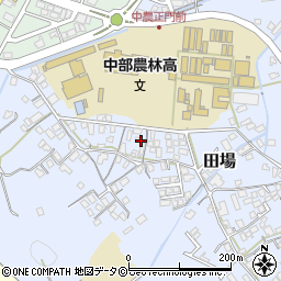 沖縄県うるま市田場1610周辺の地図