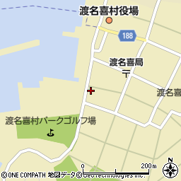沖縄県島尻郡渡名喜村1997周辺の地図