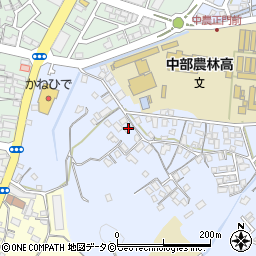 沖縄県うるま市田場1522-2周辺の地図