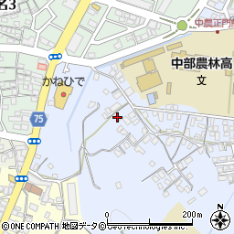 沖縄県うるま市田場1519周辺の地図